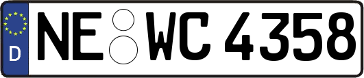 NE-WC4358