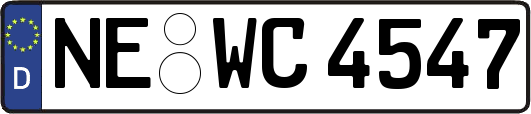 NE-WC4547