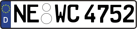 NE-WC4752
