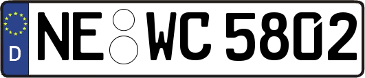 NE-WC5802