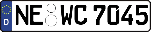 NE-WC7045