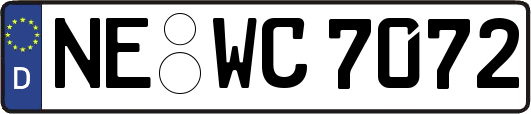 NE-WC7072