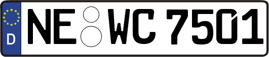 NE-WC7501