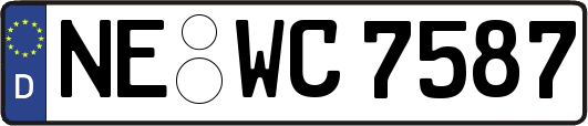 NE-WC7587