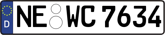NE-WC7634
