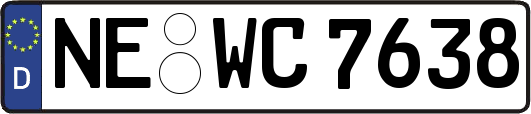 NE-WC7638
