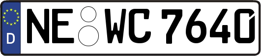 NE-WC7640