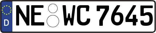 NE-WC7645