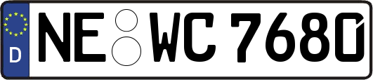 NE-WC7680