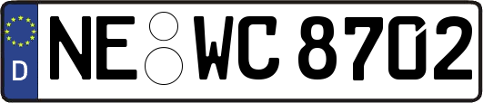 NE-WC8702