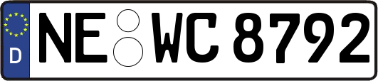 NE-WC8792