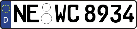 NE-WC8934