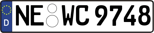 NE-WC9748
