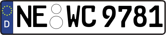 NE-WC9781