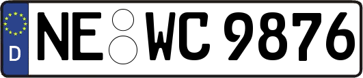 NE-WC9876