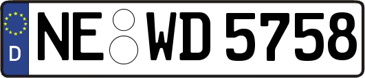NE-WD5758
