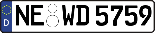 NE-WD5759
