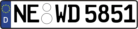 NE-WD5851