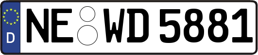 NE-WD5881