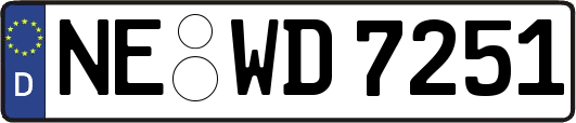 NE-WD7251