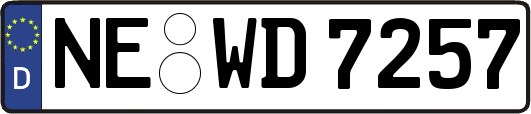 NE-WD7257