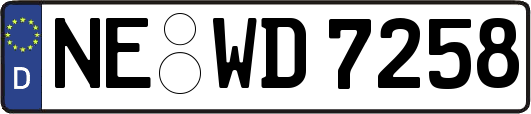 NE-WD7258