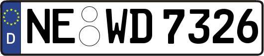 NE-WD7326