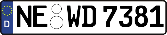 NE-WD7381