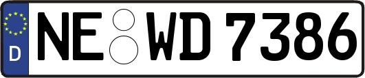 NE-WD7386