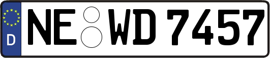 NE-WD7457