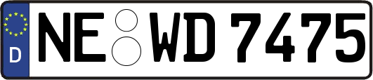 NE-WD7475