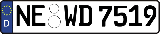 NE-WD7519