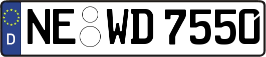 NE-WD7550