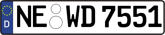NE-WD7551