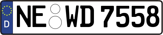 NE-WD7558