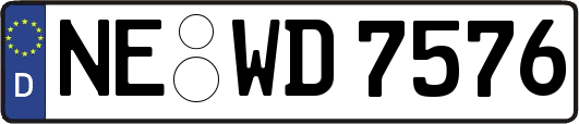 NE-WD7576