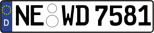 NE-WD7581
