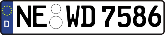 NE-WD7586