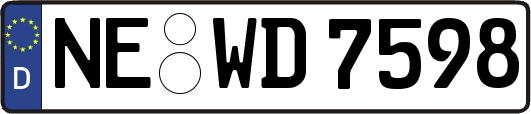 NE-WD7598