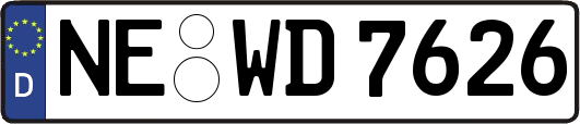 NE-WD7626
