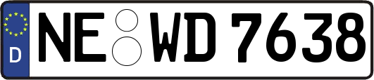 NE-WD7638