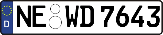NE-WD7643