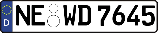 NE-WD7645