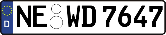 NE-WD7647