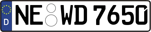 NE-WD7650