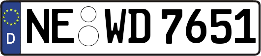 NE-WD7651