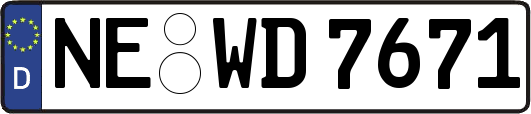 NE-WD7671