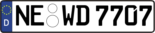 NE-WD7707