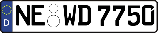 NE-WD7750