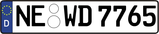 NE-WD7765
